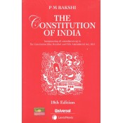 Universal's The Constitution of India by P. M. Bakshi (Pocket) | LexisNexis